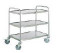 X1102 || Stainless Steel Three-layers Dining Cart (round tube)